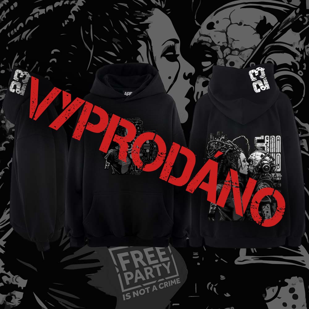 Unisex mikina Cyberpunk limitovaná edice